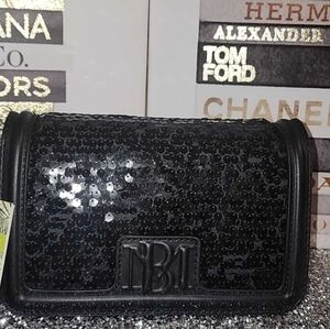 Badgley Mischka Sequin Crossbody Bag